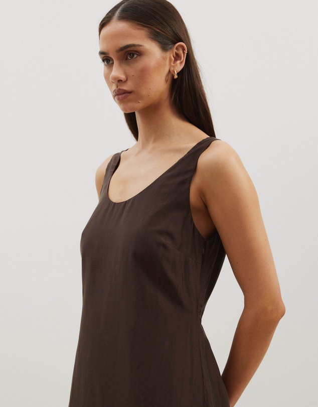 Atmos&Here - Tammy Organza Maxi Dress