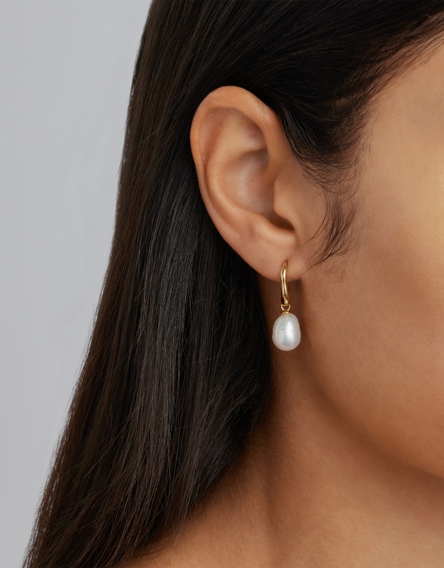 By Charlotte - Harmony Pearl Hook Earrings