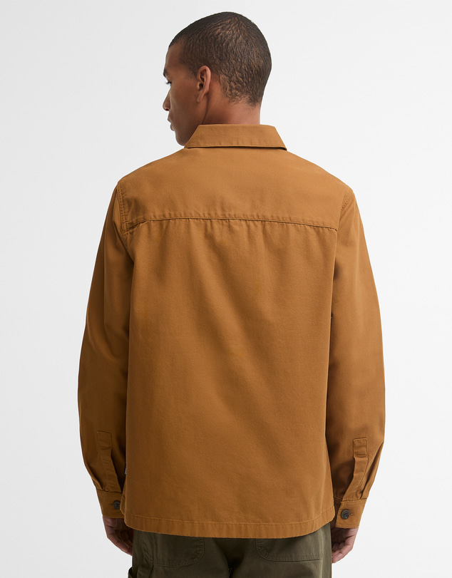 Barbour - Barbour Tartan Trimmed Washed Overshirt