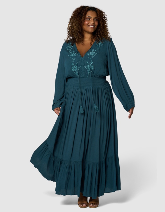 The Poetic Gypsy - Bonfire Nights Maxi Dress