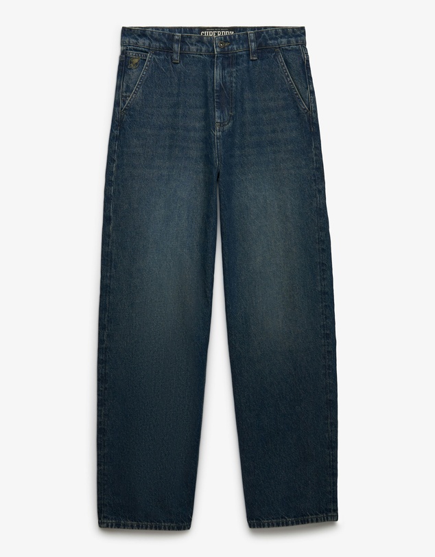 Superdry - Oversized Rigid Washed Jean