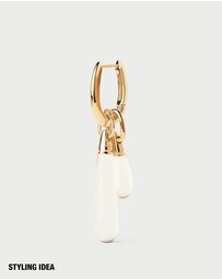 PDPAOLA - Rock Crystal Drop Pendant