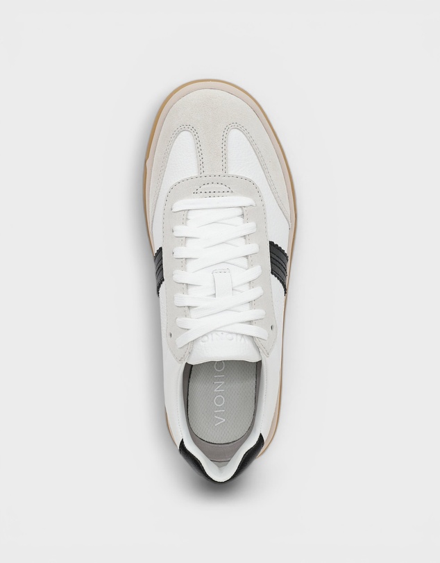 Vionic - City Walk Casual Sneaker - Black/White