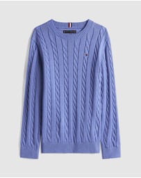 Tommy Hilfiger - Cotton Cable Sweater - Kids