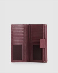 Evity - Maya Leather Large Clutch