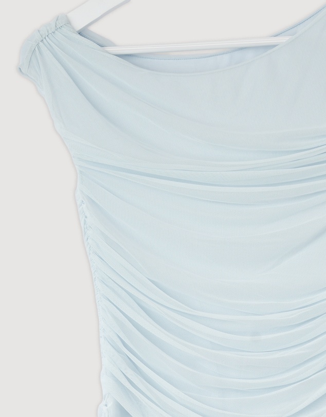 Revibe - Repaired Shona Joy Mira Off Shoulder Maxi Dress - AU 8