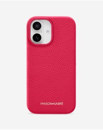 Maison De Sabre - Leather Phone Case (iPhone 16)