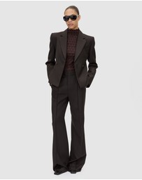 CAMILLA AND MARC - Saxony High Waisted Pintuck Pants