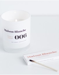 Maison Blanche - 006 Rose & Amber - Large Candle
