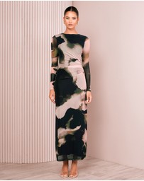 Azzurielle - Nilos Long Sleeve Maxi Dress