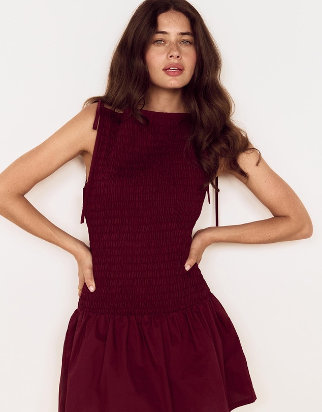 MINKPINK - Lola Shirred Mini Dress
