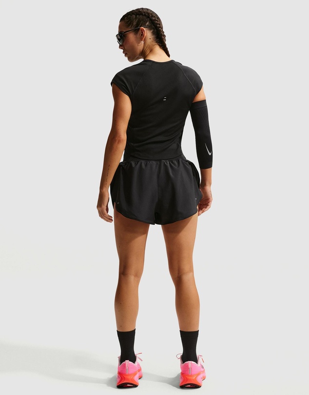 Nike - Tempo Flow Swoosh Dri-FIT Mid-Rise Brief-Lined Running Shorts