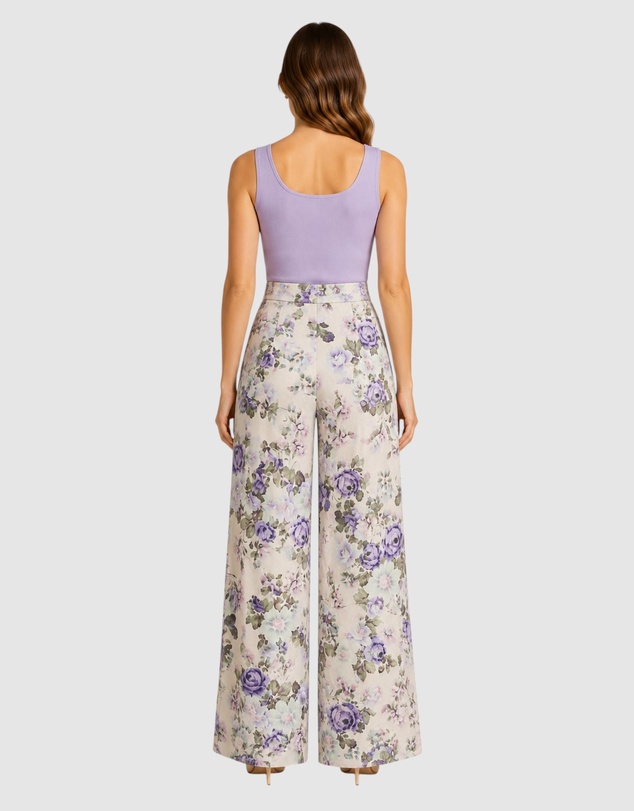 Honey and Beau - Fluerina High Waist Pant