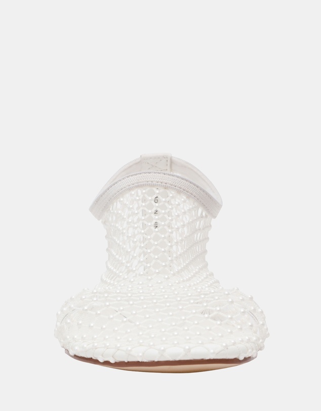 Steve Madden - Mino-P Off White Pearl Flats