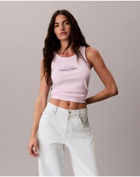 Calvin Klein Jeans - Classic NYC Logo Tank Top