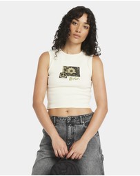 RVCA - Womens Garden Classic Tank Top