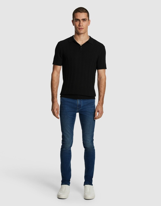 yd. - Banderas Knitted Polo Shirt