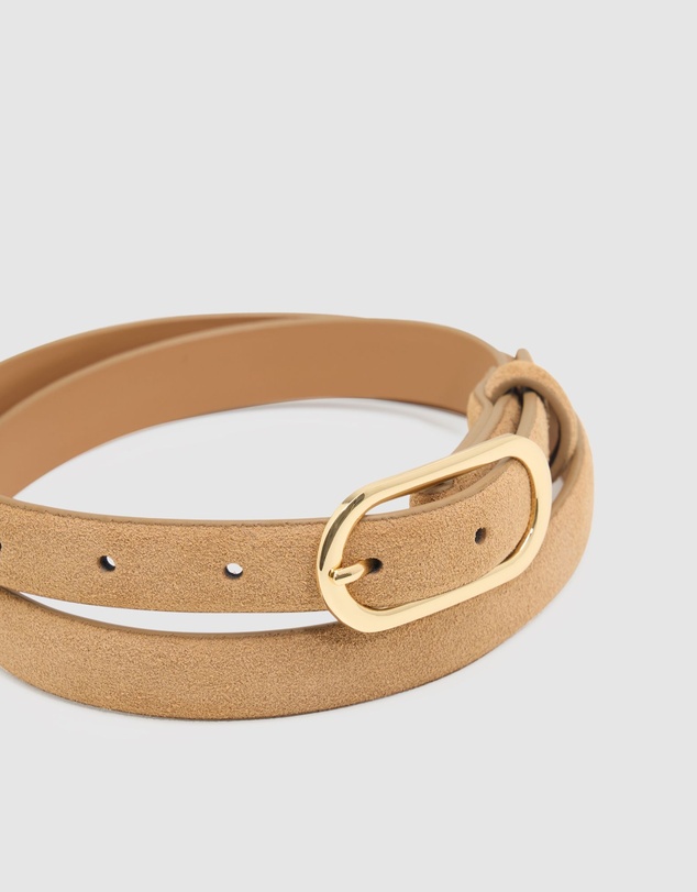 Oxford - Sierra Leather Skinny Belt