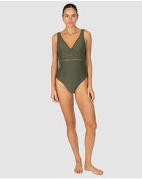 Baku Swimwear - Rococco Longline One Piece Swimsuit