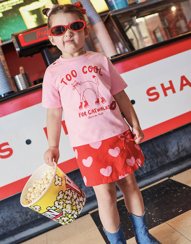 Rock Your Kid - Kristen Skort in Red
