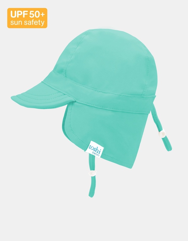 Toshi - Swim Flap Cap Beachcomber -  Seagrass XS
