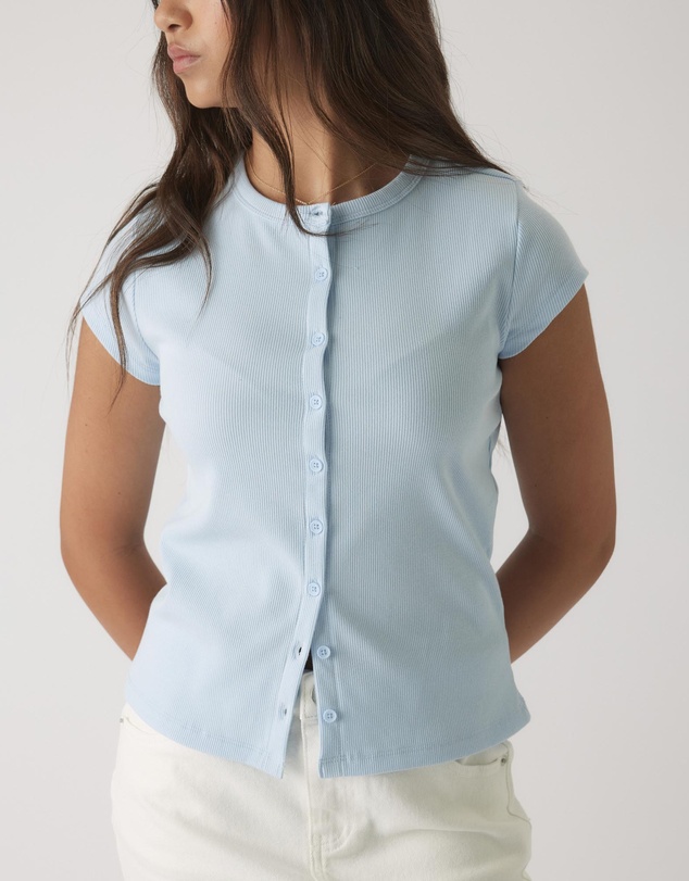 Decjuba Kids - Riley Rib T-Shirt - Teens