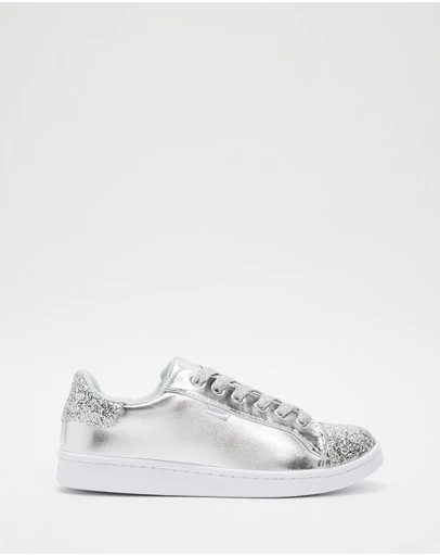 Holster - Stardust Glitter Sneaker - Silver - Women's