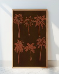 Olive et Oriel - The Land Story 8 by Shatha Al Dafai Art Print