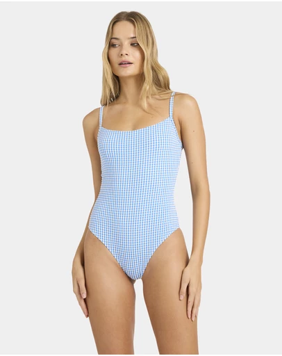 Billabong - Womens Mini Wave Check Mia Dd One Piece Swimsuit