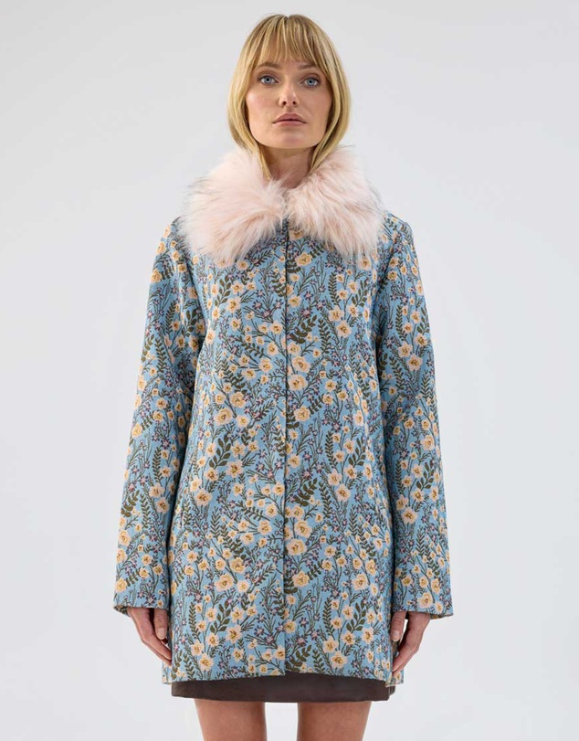 Unreal Fur - Feuilles Mortes Coat