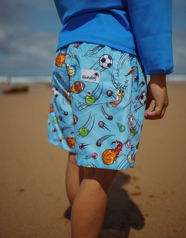 Boardies - Boardies Zoom Balls Kids Swim Shorts