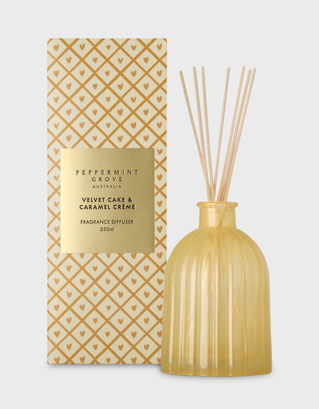 Peppermint Grove - Velvet Cake & Caramel Crème Fragrance Diffuser 350ml