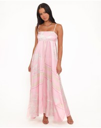 Petal & Pup - Elanor Maxi Dress - Pale Pink