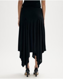Minima Esenciales - Odal Asymmetric Jersey Skirt