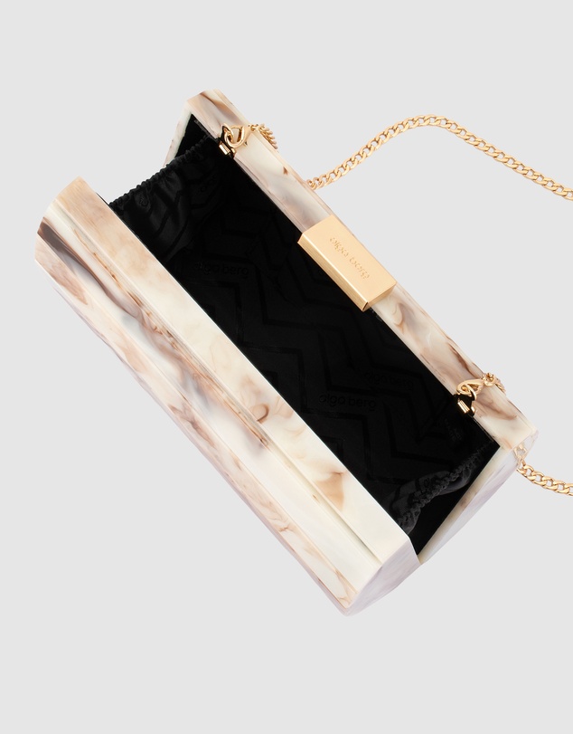 Olga Berg - Odette Acrylic Clutch