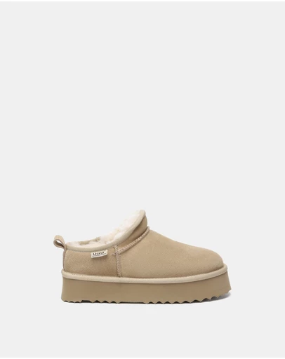 EVERAU - Australian Shepherd Ugg Nano Classic Platform Cow Suede Upper UGG Boots