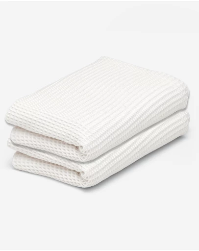 Ettitude - Waffle Bath Sheets