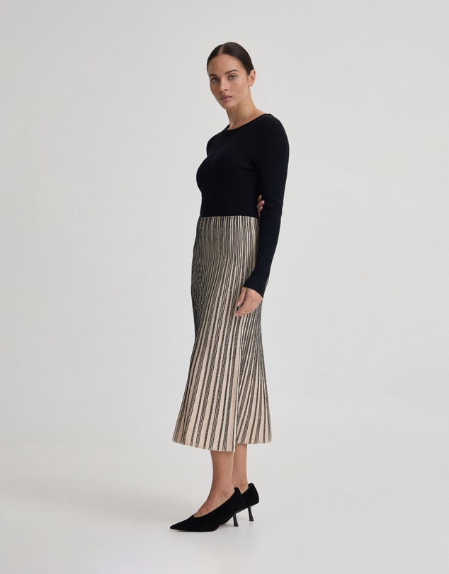 Oxford - Paige Stretch Knitted Dress