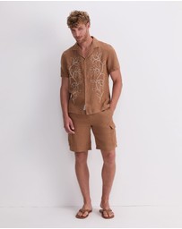 Sportscraft - Jarvis Embroidery Shirt