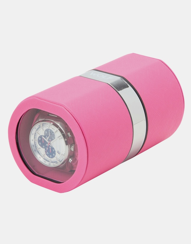 Wolf - Wolf Rocket Travel Watch Winder Pink