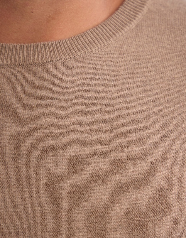 Oxford - Cotton Cashmere Crew Neck Knit