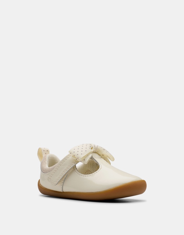 Clarks - Roamer Trim (T) White