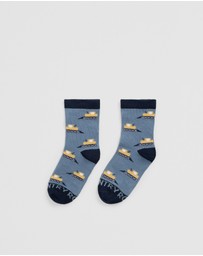 Country Road - Organically Grown Cotton Blend Digger Sock