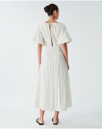 ST MRLO - Palm Midi Dress