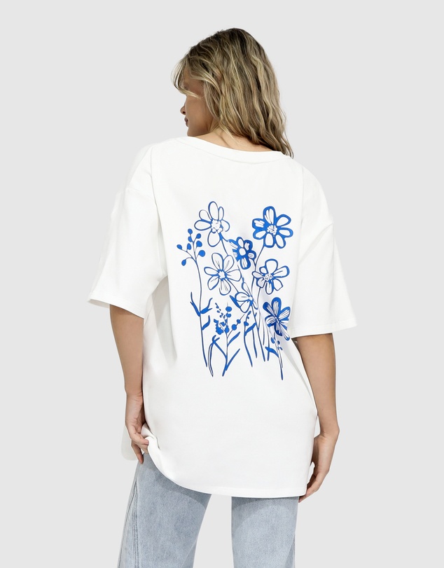 Belle & Bloom - Back To Bloom Oversized T-Shirt