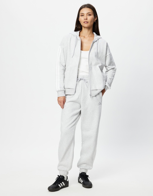 adidas Sportswear - Essentials 3-Stripes Fleece Loose-Fit Pants