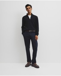 Country Road - Australian Good Earth Cotton Half Zip Knit