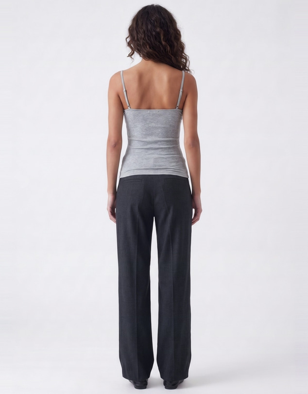 Style Addict - Leyla Lace Cami - Grey Marle