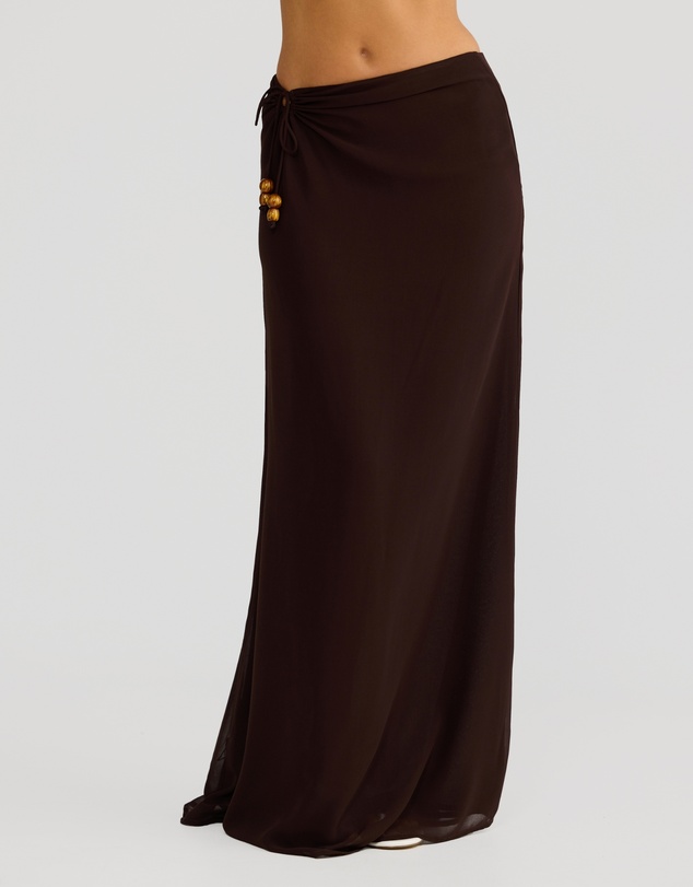 Vacay Swimwear - Vela Skirt Chocolate