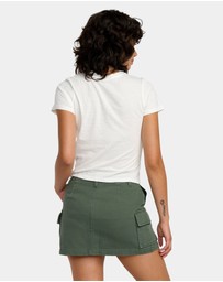 RVCA - Womens Dayshift Mini Skirt
